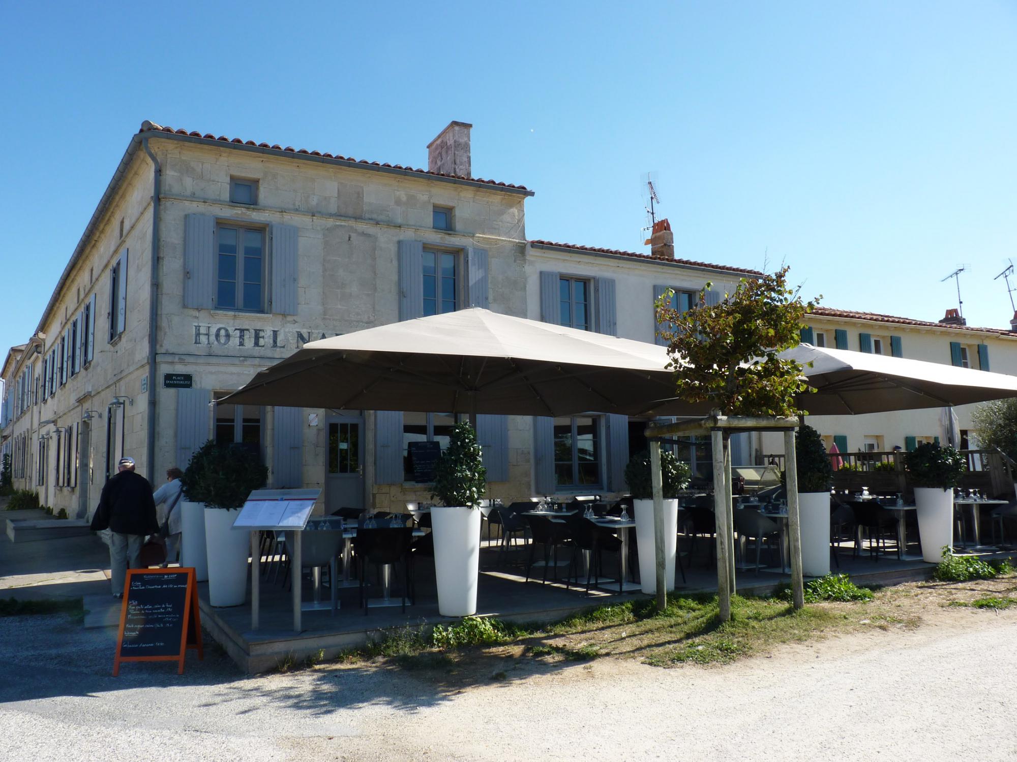 Gastronomie op het Aix eiland - Overtochten met de veerboten Fouras / Aix eiland
